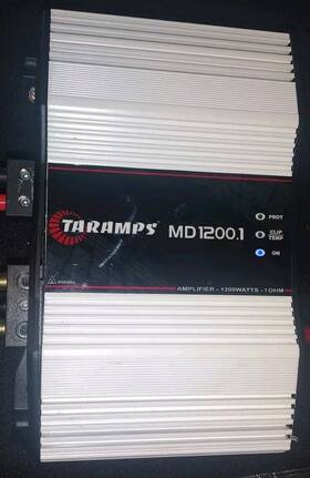 1.200.1 Taramps Md 1200.1 1 Ohm Amplifier 1200 Watts Mono