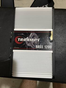 Taramps 211110 Bass 1200 2 Ohm Monoblock Amplifier Rms 1 Channel 14.4vdc
