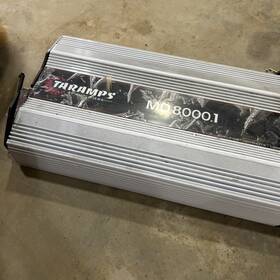 8000.1 Taramps 7484 Md 1 Ohm Amplifier 8000 Watts Rms Class D Channel For Parts