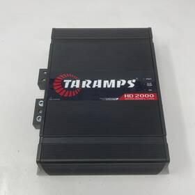 2000w Taramps 898556844079 Hd 2000 2-ohm Rms Monoblock Class D Amp - Black
