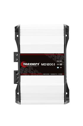 1200.1 Taramps 898556844604 Md 2 Ohm Full Range Amplifier 1200 Watts Rms 1 Channel