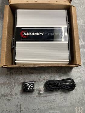 Taramps 908706600612 Big Boss 3 Bass 0.5 2ohms 3000 Watts Rms Class D 1 Channel Car Audio Amp