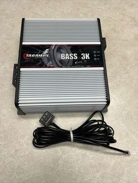 Bass-3k Taramps Bass3k Mono 1 Ohm Subwoofer Amplifier - 3000 Watts Rms Refurbished Amp