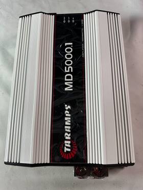 Md50001 Taramps White 5000 Watts Class D Full Range Mono Amplifier