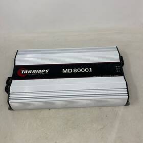 Md8000.2 Taramps Md 8000.1 2 8000w Mono Car Amplifier Silver/black