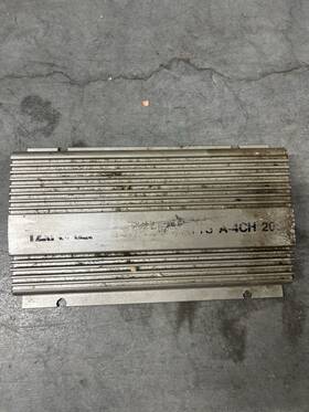 A-4ch Targa Vintage 200 Car Amplifier Untested / For Parts