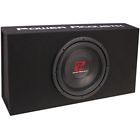 Thin-12bxa  Power Acoustik Sub In Enclosure Max Car Vehicle 709483052499