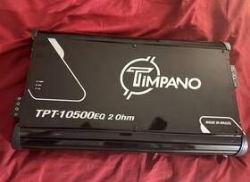 Tpt-10500eq Timpano Audio 2 Ohms 1 Channel Car Amplifier