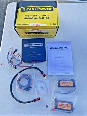 2x180w Titan Power Bt2180 2 Channel Car Audio Amplifier 2ohm Stable