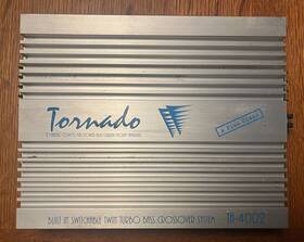 Ta-4002 Tornado Vintage - 2 Channel 75 Watt Mosfet Amp Clean But Untested