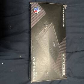 2069791003 Toro Rage Rx4 4ch Amplifier 75wx4rms