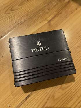 El10001 Triton Audio Monoblock Amplifier Class D 1000w 1 Channel