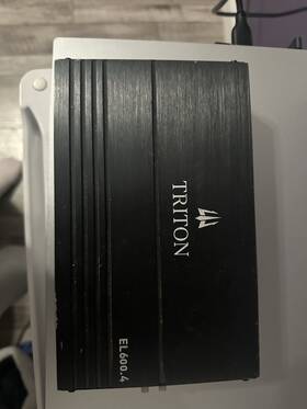 El600.4 Triton 4-channel Car Audio Amplifier Mpn Powerful Sound System