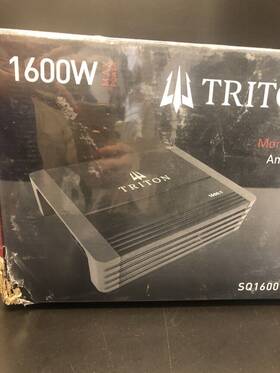 Sq160011 Triton Monoblock Amplifier/sq160011/ Pre-owned