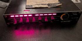 Rv-107 Unic 300w Graphic Equalizer Booster Led 7-phase Fader