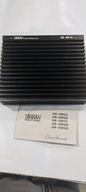4w35 Urban Audio Works Car Amplifier Ua 4w 35