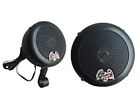 Vx-883hlb Headlamp Speaker Patriot Audio Black Powder Coated Motorcycle Pair New W Brackets Wire 811008001681