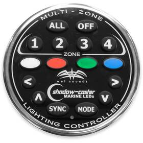Ws-4z-rgb-remote Wet Sounds 4-zone Rgb Led Remote For The Ws-4z-rgb-bb V2 - Used Good