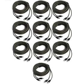 Ww-rca5m-10-cp Wet Sounds 10 Case Pack Of Ww-rca5m 2ch Wire 5 Meter Rca Cable
