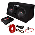 Xbx800b Audiopipe Xxx Dual Bass Box With Amplifier And 784644223291
