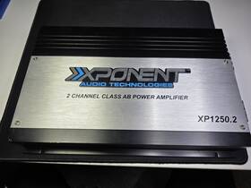 Xp1250.2 Xponent Xp1250. 2channel Class Ab Power Amplifier Working