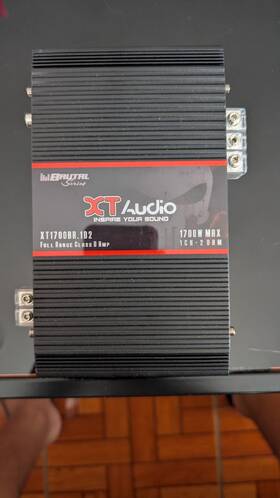 Xt Audio Xt1700br.1d2 Amplifer Full Range Class D Amp