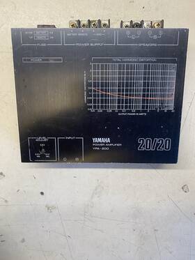 Ypa-200 Yamaha Vintage Car Stereo Amplifier Amp