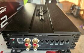 1600365 Zapco St-850 Xm Ii Mono Amplifier 850 Watts 1ohm