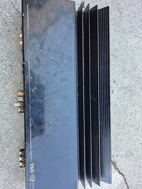 Zapco 350200141714 Reference 350 3-channel Car Amp Tested Works Great Underrated The Best