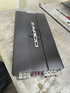 St-402d Zapco Bt 2 Channel 1 100w Rms Speakers Amplifier With Bluetooth Used