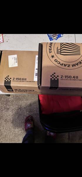 150.4.ap Zapco Z-150.6 Z150.4 Ap 6 Channel Amplifier- 725 ..zapco Z 4 625