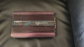 Z100s1vx Zapco Old School Car Amp Amplifier Usa Made Works Good
