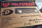 Zx-7111 Volfenhag Zx Channel Fader Watt Car Amplifier Face 712750810043