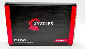Zy-z9500f Zyzcles Zyz9500f Four-channel Car Power Amplifier 6800 W -