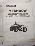Yamaha Dealer Assembly Manual Atv 3GB-28107-70 YFM100W 1988 4 Wheeler. Fixed Price $28.34.