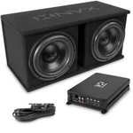 Nvx NPKG212 500W Rms Dual 12" Subwoofer Bass Package. Fixed Price $374.99.