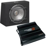 Jbl 12" Loaded Subwoofer Box 1600W Mono Bass Amplifier Package For Car/truck. Fixed Price $261.99.
