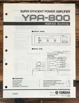 Yamaha YPA-800 Amplifier Service Manual *original*. Fixed Price $24.97.