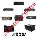 Ultimate Adcom Operation Repair Service Manual & Schematics Collection Dvd. Fixed Price $17.95.