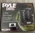 Pyle Plus PLXR8 3-WAY Electronic Crossover With Subwoofer Level Control. Fixed Price $71.99.