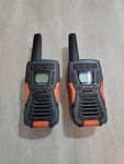 Cobra ACXT1035R Flt Floating Walkie Talkie- Waterproof, 37 Miles Range Lot 2. Fixed Price $29.99.