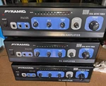 Pyramid PA105 Amplifier 80W (3QTY). Fixed Price $50.00.
