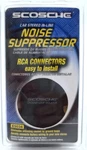 Scosche Noise Suppressor Ground Loop Isolator Eliminates Whining Rca Connectors. Fixed Price $19.88.