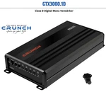 Crunch GTX3000.1D Digital Mono 1-KANAL Amplifier Watt With Remote Control. Fixed Price $291.58.