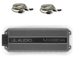 Jl Audio MX280/4 4-CHANNEL Class Car Amplifier Marine With Rca Cable. Fixed Price $379.99.