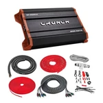 GP-2000.4 2000W Four Channel Amplifier W/ Kit Crunch. Fixed Price $119.65.