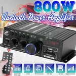 2 Channel 800W Bluetooth Mini Hifi Power Amplifier Audio Stereo Home Car Fm. Fixed Price $19.99.