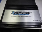 Xponent 2CHANNEL Class Ab Power Amplifier XP1250.2 Working. Fixed Price $88.00.