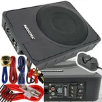 Audiotek 1000W 10" Compact Car Under Seat Powered Subwoofer Super Slim With Kit. Fixed Price $134.99.