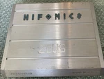 Hifonics Zeus ZRX1216.1D, Mono Amp 1200W Untested See Pictures. Fixed Price $50.00.